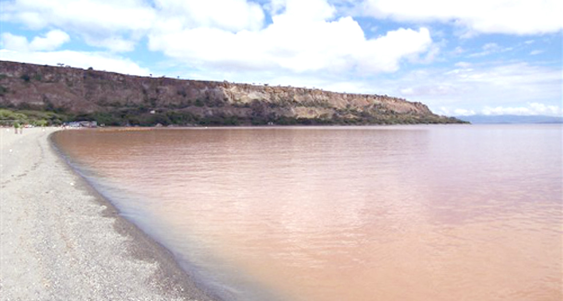 Lake Langano from Bekele Mola side